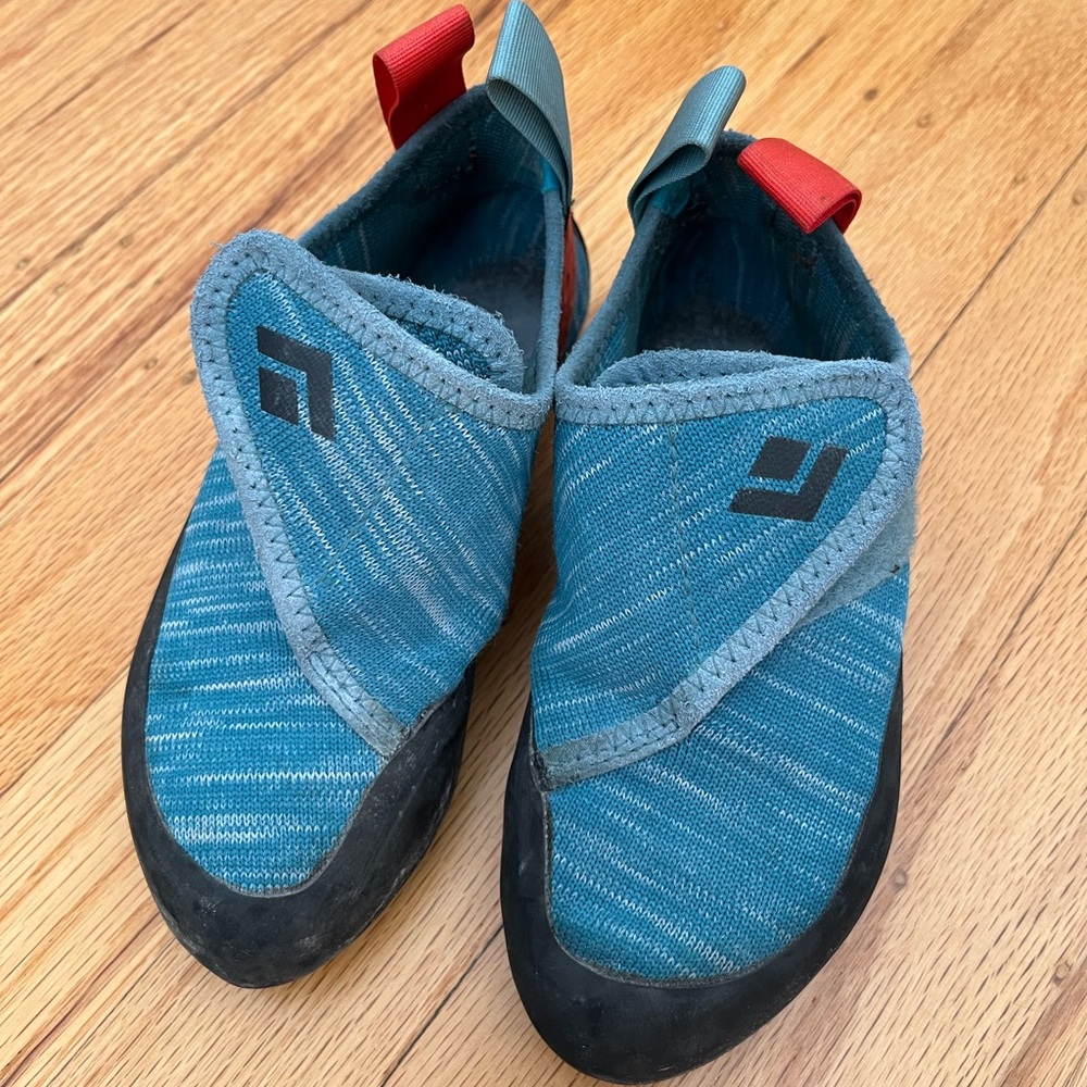 Black Diamond Kids Climbing Shoes - Blue and Red